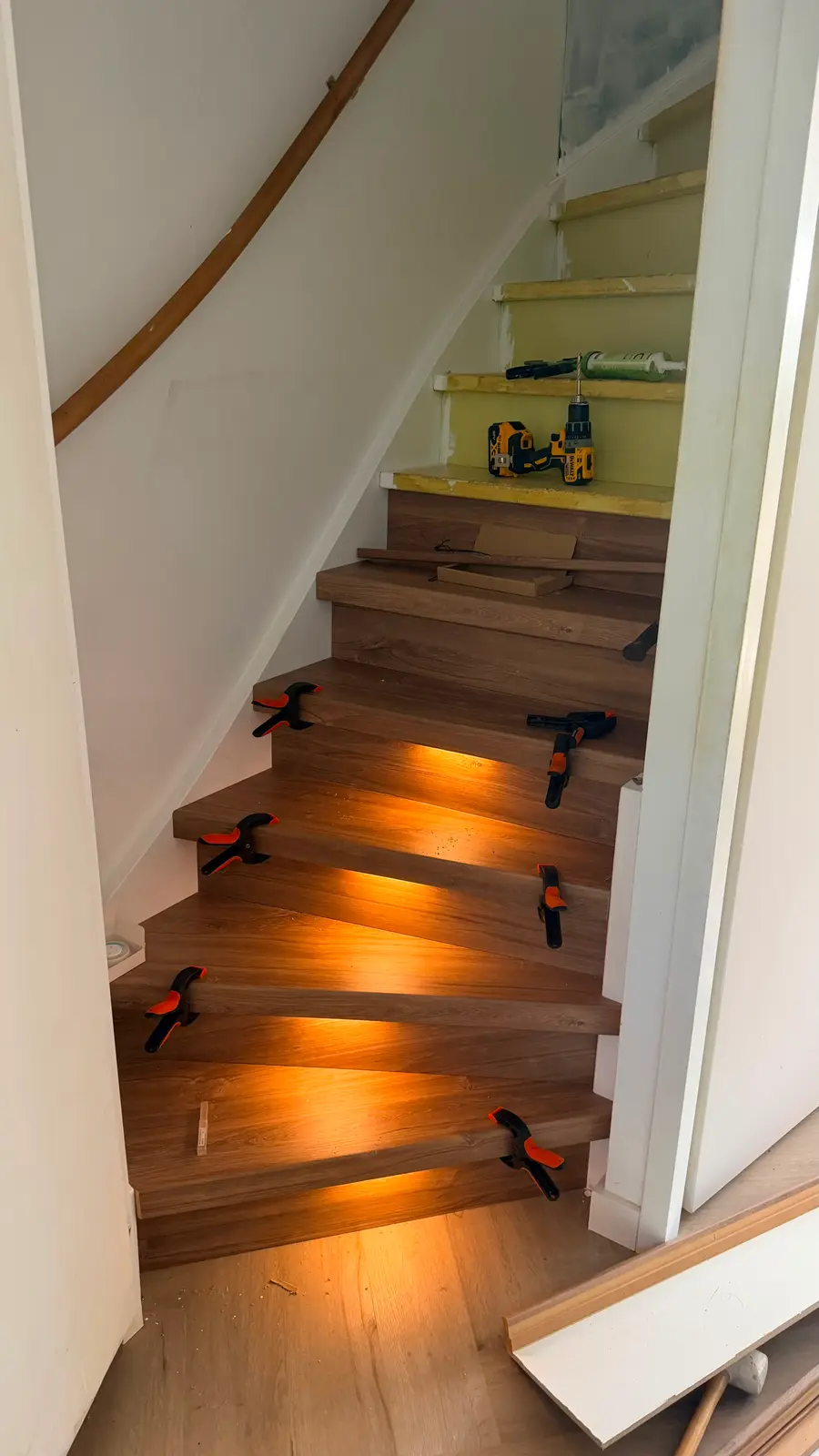Gerenoveerde trap door Artdrecht (3)